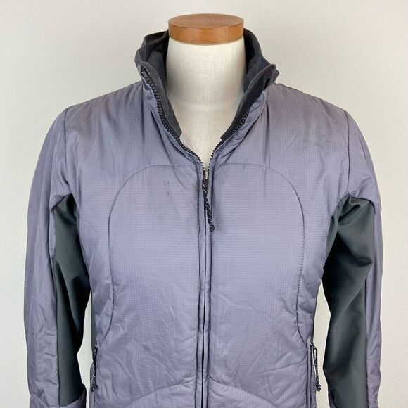 Mountain Hardwear Gray Light Puffer Jacket - Picture 3 of 8
